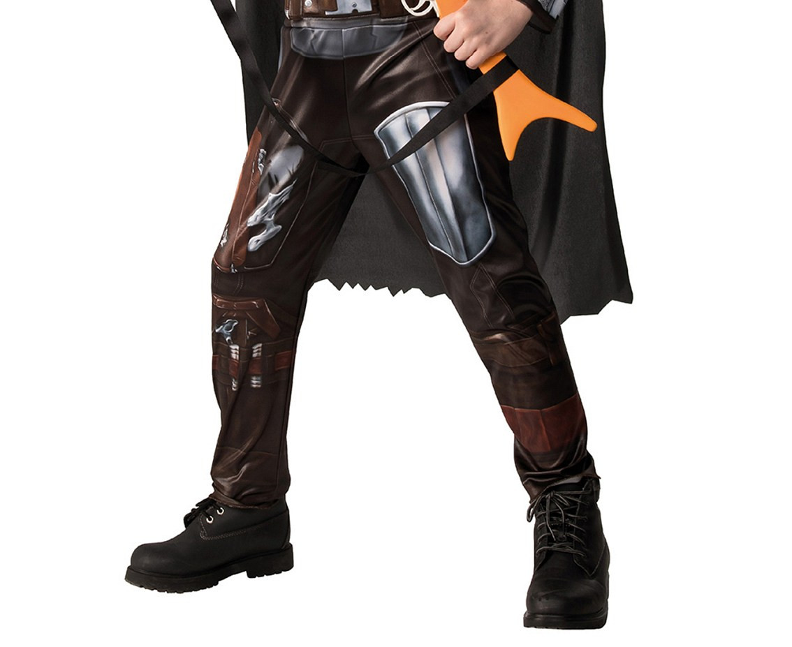 Role-play set for kids Mandalorian Star Wars (padded jumpsuit with mask, cape), size 4-6 years